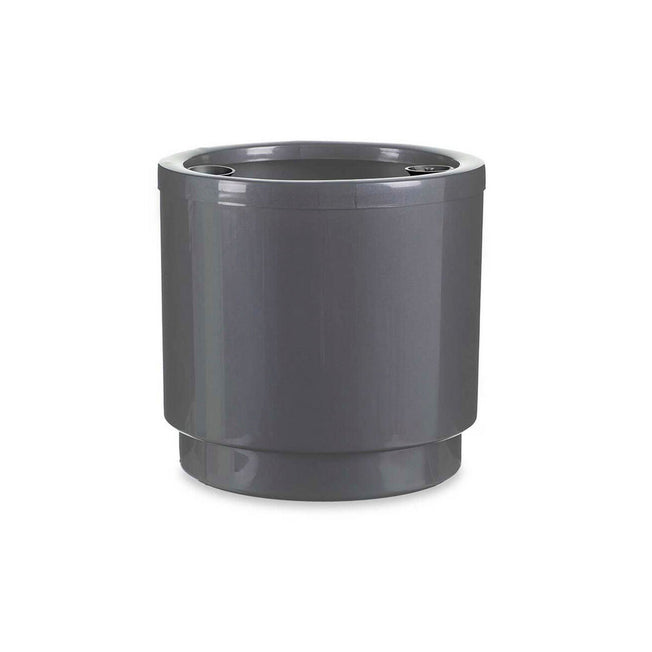 Zelfwaterende bloempot Zilverkleurig Polypropyleen 32 x 30,5 x 32 cm