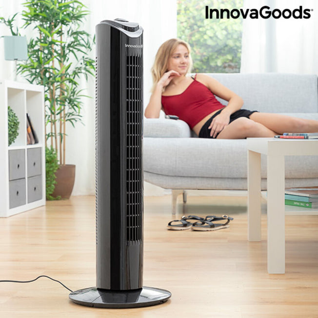 Torenventilator InnovaGoods 80 cm 50W Zwart 50 W (Refurbished B)