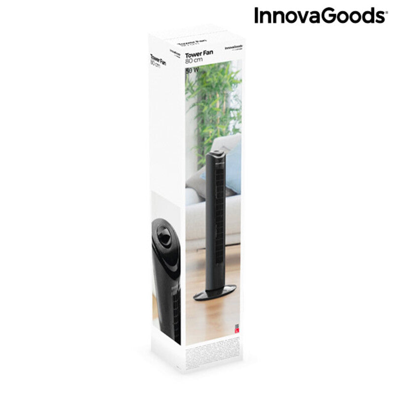 Torenventilator InnovaGoods 80 cm 50W Zwart 50 W (Refurbished B)