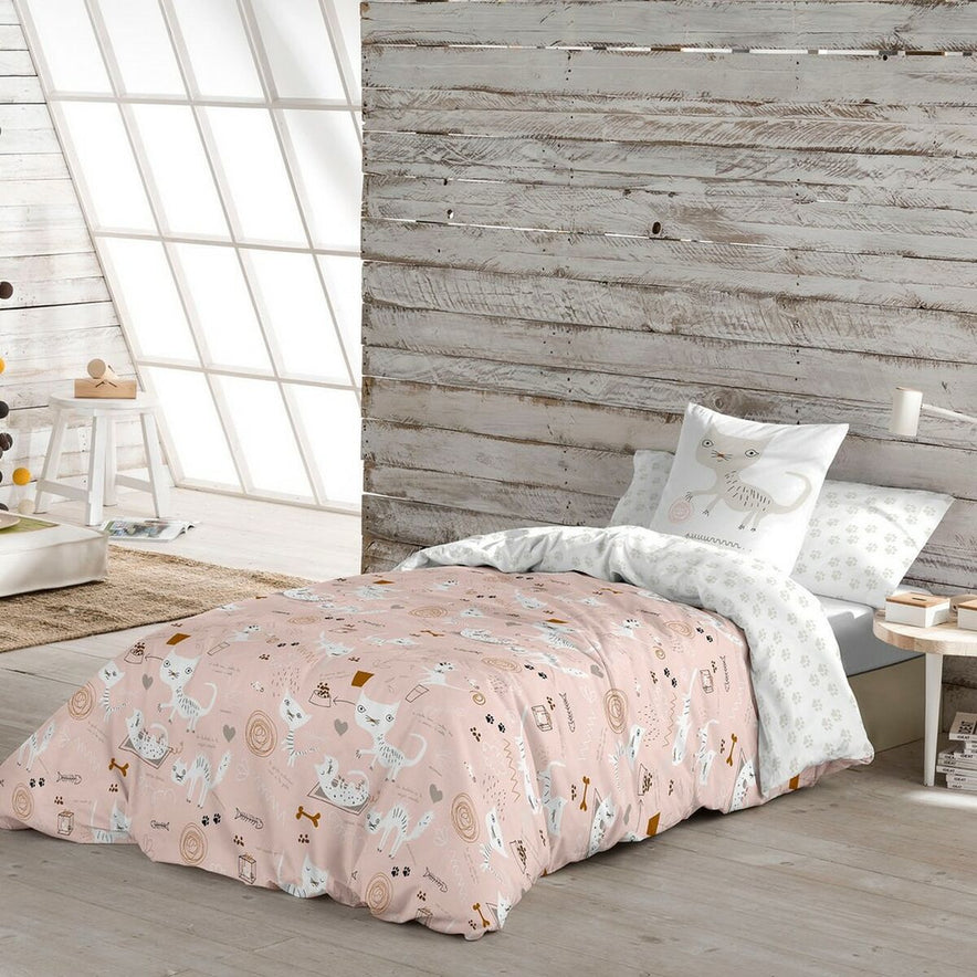 Noorse hoes Panzup Cats Bed van 135/140 (220 x 220 cm)