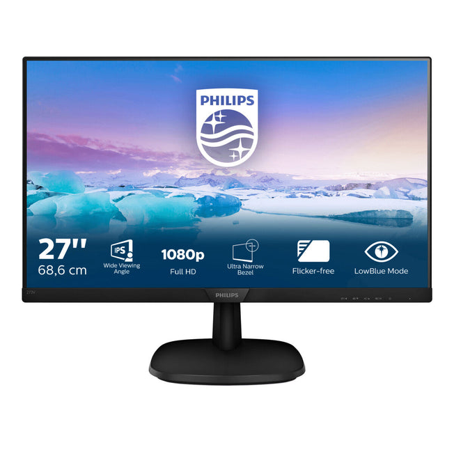 Monitor Philips 273V7QDAB 27" FHD IPS HDMI IPS LED Flicker free
