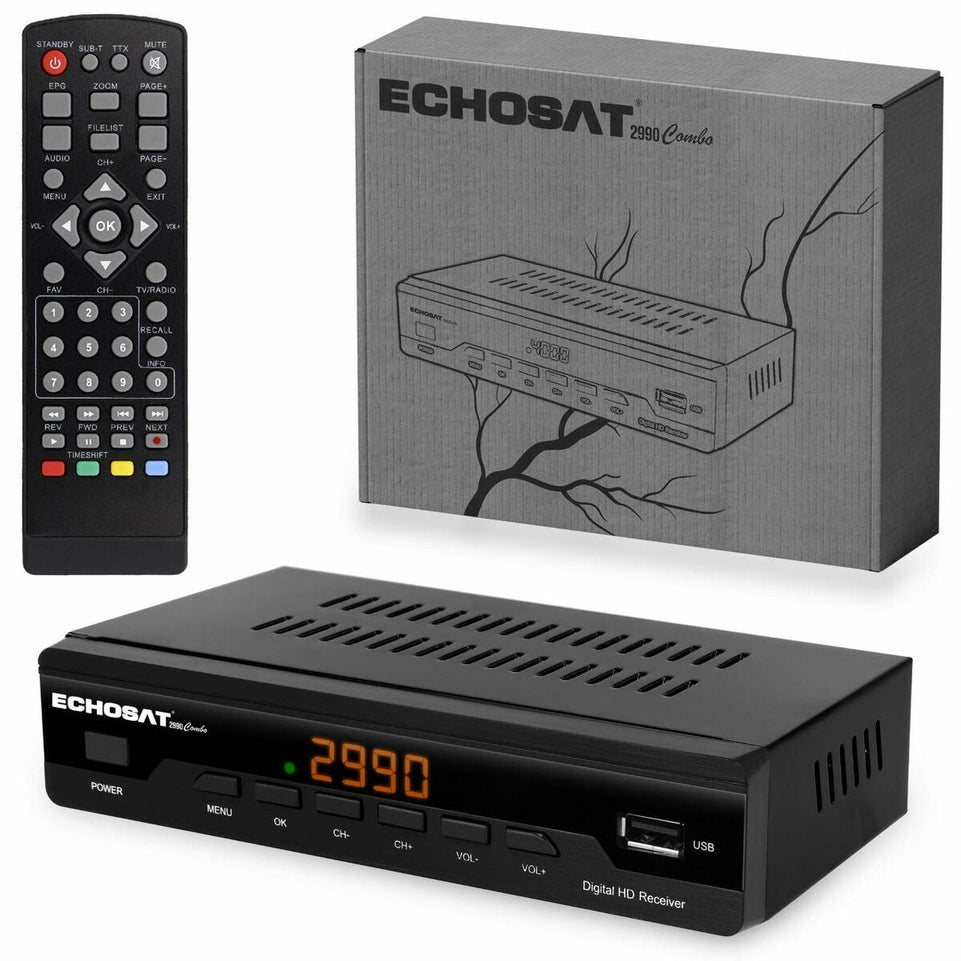 Satellietontvanger Xtra Battery 2990combo (Refurbished A+)