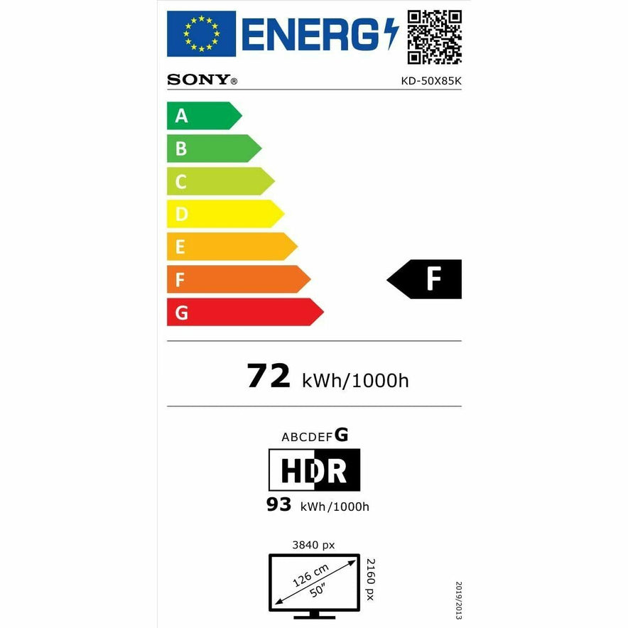 Smart TV Sony KD50X85K 50" 4K ULTRA HD LED WIFI LED 4K Ultra HD 50"