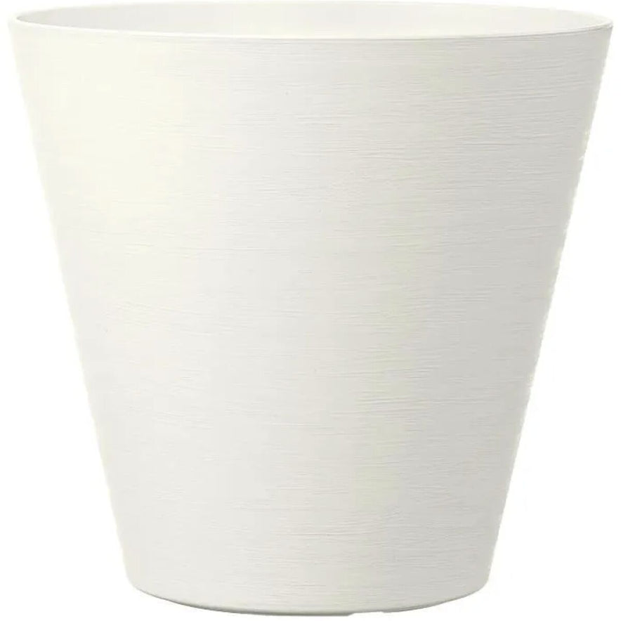Bloempot Deroma Save R Wit Geïnjecteerde (Ø 20 cm)